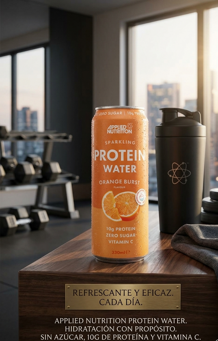 Protein Water Naranja Applied Nutrition | 10g Proteína Sin Azúcar